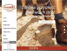Tablet Screenshot of mazbit.pl